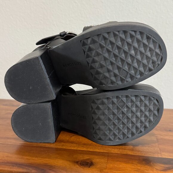 Aerosoles - Cleveland Slingback Platform Sandal in Black - Picture 10 of 10